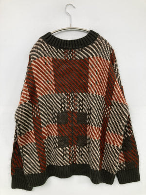 Ray Cassin/レイカズン/ニット/セーター/トップス/レッド/F