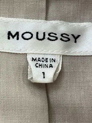 MOUSSY/マウジー/テーラードジャケット/ジャケット/アウター/ベージュ/1