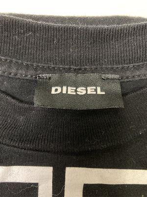 DIESEL/ディーゼル/スウェット/トップス/ブラック/S