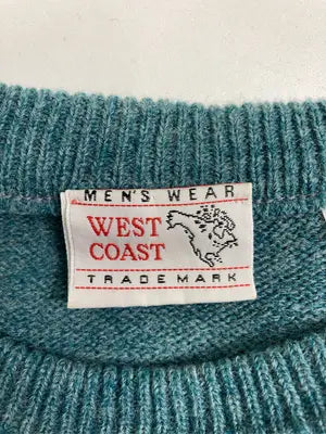WEST COAST/ニット/セーター/トップス/スカイブルー/50