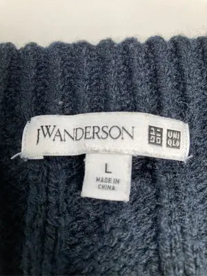 UNIQLO JW Anderson/ユニクロジェイダブリューアンダーソン/ニット/セーター/トップス/ネイビー/L
