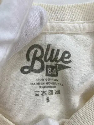BLUE 84/Tシャツ/カットソー/トップス/アイボリー/S