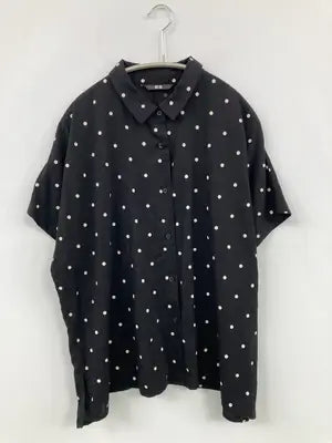 UNIQLO/ユニクロ/シャツ/ブラウス/トップス/ブラック/L
