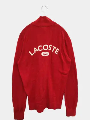 LACOSTE/ラコステ/ニット/セーター/トップス/レッド/LIS S