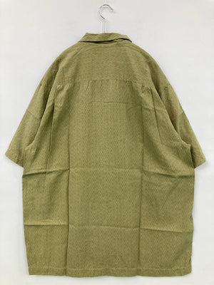 シャツ/ブラウス/トップス/グリーン/L