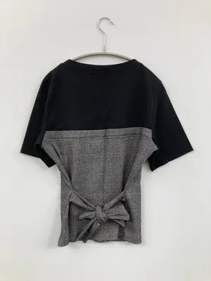 2PINK/ツーピンク/Tシャツ/カットソー/トップス/ブラック/L   バスト86～94  身長154～162
