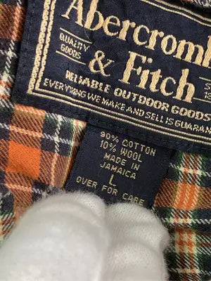Abercrombie & Fitch/アバクロンビーアンドフィッチ/シャツ/ブラウス/トップス/オレンジ/L