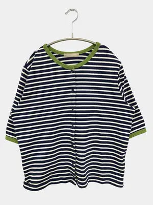 JUST COLLECTION/ジャストコレクション/Tシャツ/カットソー/トップス/ネイビー/F