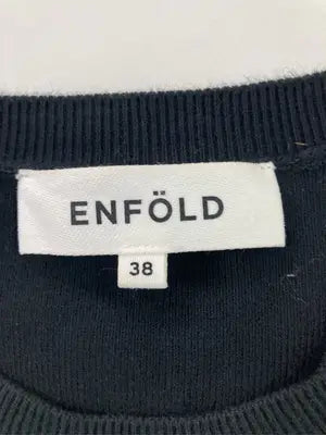 ENFOLD/エンフォルド/ノースリーブ/トップス/ブラック/38
