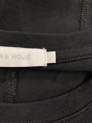 AMERICAN HOLIC/アメリカンホリック/Tシャツ/カットソー/トップス/ブラック/L