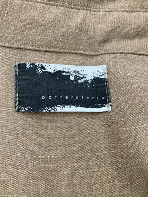 pattern torso/パターントルソー/シャツワンピース/ワンピース/ドレス/ブラウン/F