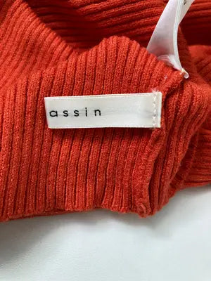 Ray Cassin/レイカズン/ニット/セーター/トップス/レッド/F