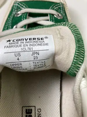 CONVERSE/コンバース/スニーカー/シューズ/グリーン/23