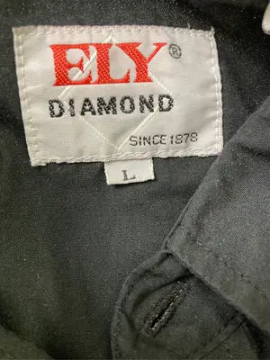 ELY/シャツ/ブラウス/トップス/ブラック/L