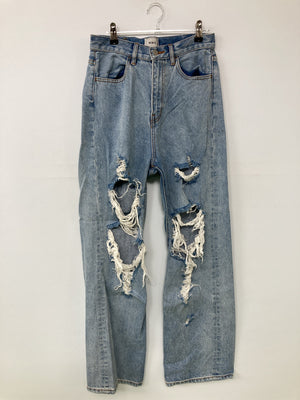 W.W.G/フーズフーギャラリー/デニムパンツ/パンツ/スカイブルー/F