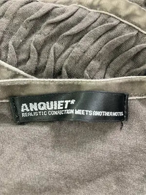 ANQUIET/チュニック/ワンピース/ドレス/ブラウン/F