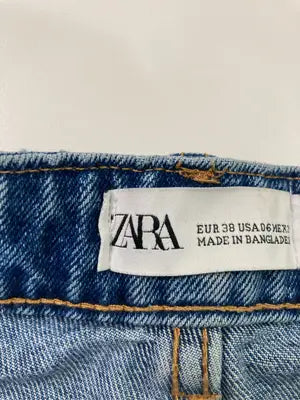 ZARA/ザラ/デニムパンツ/パンツ/ブルー/EUR 38 USA 06 MEX 28