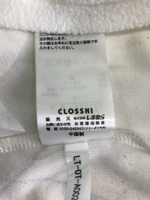 CLOSSHI/クロッシー/ニット/セーター/トップス/ホワイト/L