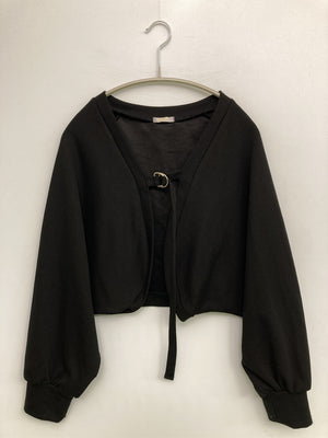 LUNACION/カーディガン/ボレロ/トップス/ブラック/L