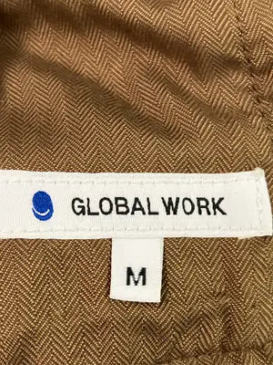 GLOBAL WORK/グローバルワーク/チノパンツ/パンツ/ブラウン/M