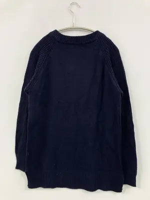 Flow and fixture/ニット/セーター/トップス/ネイビー/M  バスト79～87　身長154～162
