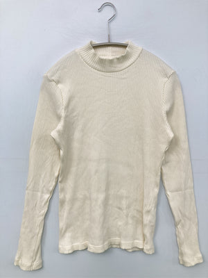 UNIQLO/ユニクロ/Tシャツ/カットソー/トップス/アイボリー/L