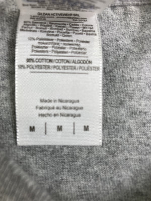 GILDAN/ギルダン/Tシャツ/カットソー/トップス/グレー/M