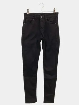 UNIQLO/ユニクロ/デニムパンツ/パンツ/ブラック/22 (56cm)