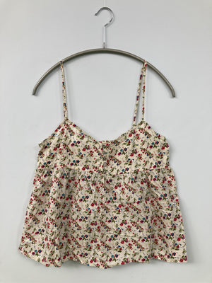 UNITED COLORS OF BENETTON/ユナイテッドカラーズオブベネトン/キャミソール/トップス/アイボリー/XS