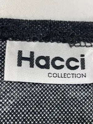 Hacci/Tシャツ/カットソー/トップス/ブラック