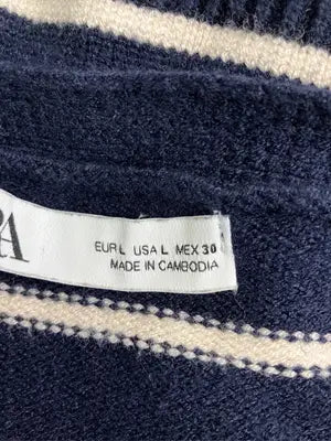 ZARA/ザラ/カーディガン/ボレロ/トップス/ネイビー/USA L