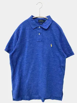 Polo Ralph Lauren/ポロラルフローレン/ポロシャツ/トップス/ブルー/L