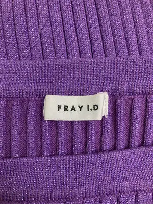 FRAY I.D/フレイアイディー/ニット/セーター/トップス/パープル/F
