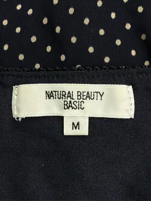 NATURAL BEAUTY BASIC/ナチュラルビューティーベーシック/シャツ/ブラウス/トップス/ネイビー/M