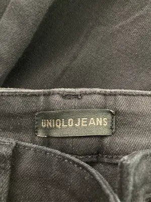 UNIQLO JEANS/ユニクロジーンズ/デニムパンツ/パンツ/ブラック/24 (61cm)