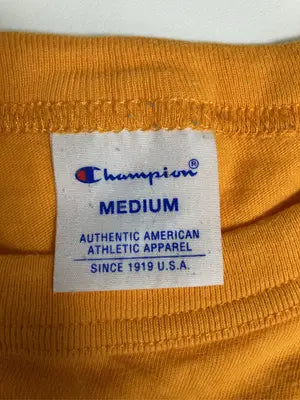 Champion/チャンピオン/Tシャツ/カットソー/トップス/オレンジ/M