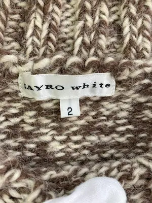 IAYRO WHITE/ニット/セーター/トップス/ブラウン/2