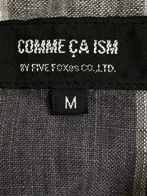 COMME CA ISM/コムサイズム/シャツ/ブラウス/トップス/グレー/M