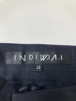 INDIVI/インディヴィ/スラックス/パンツ/ネイビー/36