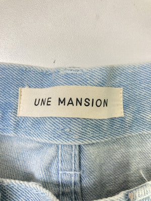 UNE MANSION/ウメマンション/デニムパンツ/パンツ/スカイブルー/F