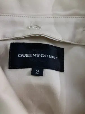 QUEENS COURT/クイーンズコート/ステンカラーコート/ジャケット/アウター/ベージュ/2