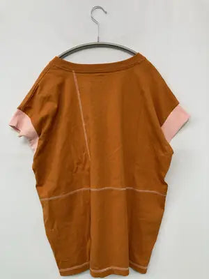 go slow caravan/ゴースローキャラバン/Tシャツ/カットソー/トップス/ブラウン/4L