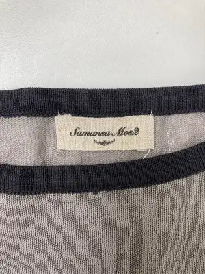 Samansa Mos2/サマンサモスモス/Tシャツ/カットソー/トップス/ベージュ/F