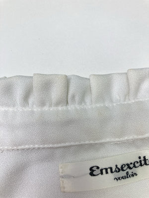 emsexcite/エムズエキサイト/シャツ/ブラウス/トップス/ホワイト/M