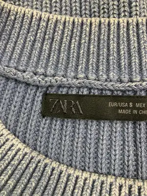 ZARA/ザラ/ニット/セーター/トップス/ブルー/S