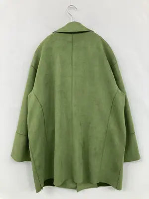 ZARA/ザラ/ステンカラーコート/ジャケット/アウター/グリーン/USA S