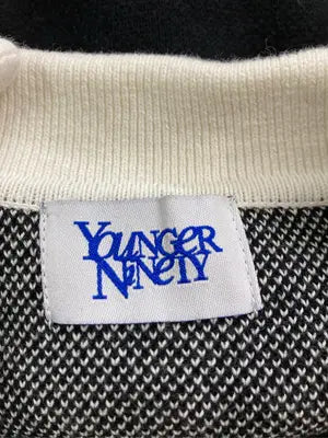 YOUNGER NINETY/ニット/セーター/トップス/ブラック/M