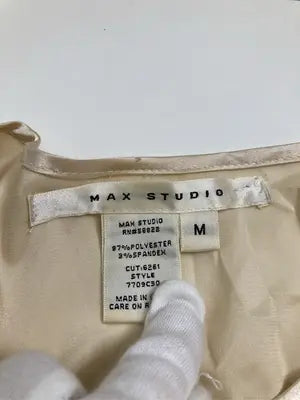 MAMA STUDIO/シャツ/ブラウス/トップス/ベージュ/M