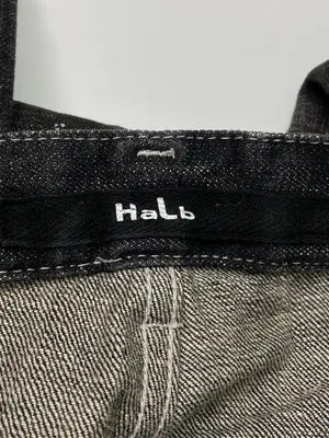 HaLb/デニムパンツ/パンツ/ブラック/L