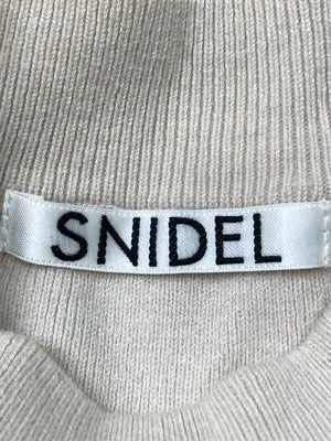 SNIDEL/スナイデル/ニット/セーター/トップス/アイボリー/F